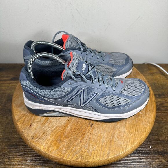 New Balance‎ 1540v3 Running Gray White Shoes Women's Size 10.5 W1540GD3 - Picture 1 of 8
